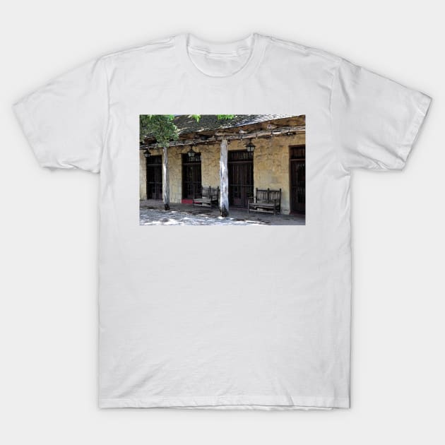 Adobe Benches T-Shirt by KirtTisdale